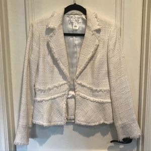 WHBM White Blazer